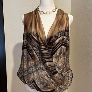 Haute Hippie 100% silk top